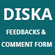 Diska - Feedbacks & Comment Form - CSS / Forms