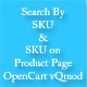 Search By SKU - SKU on Product Page - OpenCart - Plugins / OpenCart