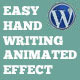 Responsive SVG Handwritting Text Animation - WordPress Plugin - WordPress / Miscellaneous
