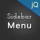 jQuery Sidebar Menu - JavaScript / Navigation