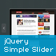 jQuery Simple Slider Plugin - JavaScript / Sliders