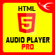 Responsive HTML5 Audio Player PRO With Playlist - HTML5 / Media