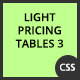 Light Pricing Tables 3 - CSS / Pricing Tables