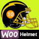 WooCommerce Custom Super Bowl Helmet Designer - WordPress / eCommerce / WooCommerce