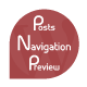 Post Navigation Preview - WordPress / Interface Elements
