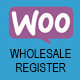 WooCommerce Wholesale Pricing Register - WordPress / eCommerce / WooCommerce
