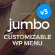 Jumbo: A 3-in-1 full-screen responsive menu for WordPress - WordPress / Interface Elements