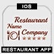 Restaurant App With CMS - iOS - Mobile / Native Web