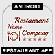 Restaurant App With CMS - Android - Mobile / Android
