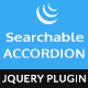 BWL Searchable Accordion jQuery Plugin - JavaScript / Miscellaneous