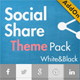 Social Share & Locker Pro Theme Pack (W&B) - WordPress / Add-ons