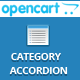 Opencart Category Accordion - Plugins / OpenCart