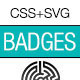 CSS3 + SVG Badges - CSS / Miscellaneous
