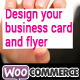 WooCommerce Business Card & Flyer Design - WordPress / eCommerce / WooCommerce