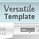 Versatile Edge Template - Custom Website Template - Edge Animate Templates