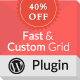 Fast & Custom Grid - Wordpress Plugin - WordPress / Galleries