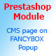 Prestashop Module : Multiple CMS page on Popup - Plugins / Prestashop