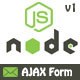 AJAX Contact Form - NodeJs - JavaScript / Forms