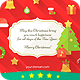 Christmas Card Flat - HTML5 / Canvas