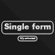 Single form (fully animated) - CSS / Forms