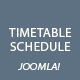 Timetable Schedule for Joomla - Plugins / Joomla