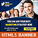 Corporate HTML5 Animated Banner 2 - HTML5 / Ad Templates