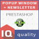 Popup window editor with newsletter - Plugins / Prestashop
