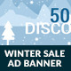 Winter Sale HTML5 Ad Banner - HTML5 / Ad Templates