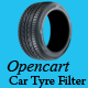 Opencart Car Tyre Filter Module - Plugins / OpenCart